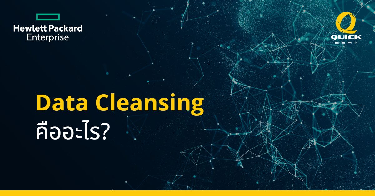 What is data cleansing